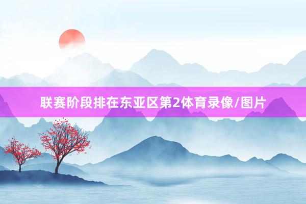 联赛阶段排在东亚区第2体育录像/图片