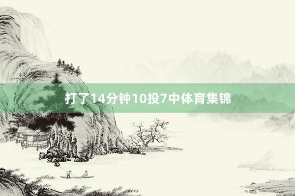 打了14分钟10投7中体育集锦
